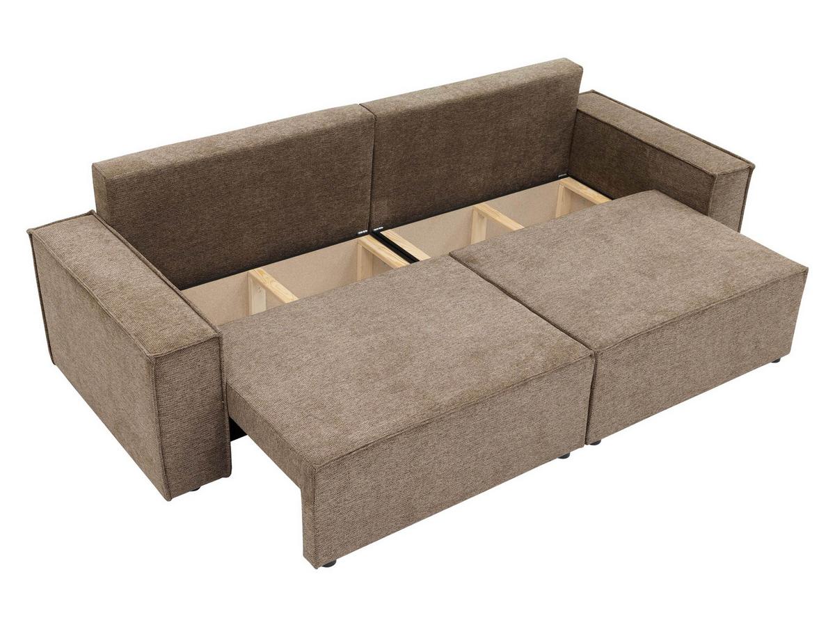 SCHLAFSOFA Karl - Creme/Schwarz, Holz/Kunststoff (245/82/90cm) - MIRJAN24