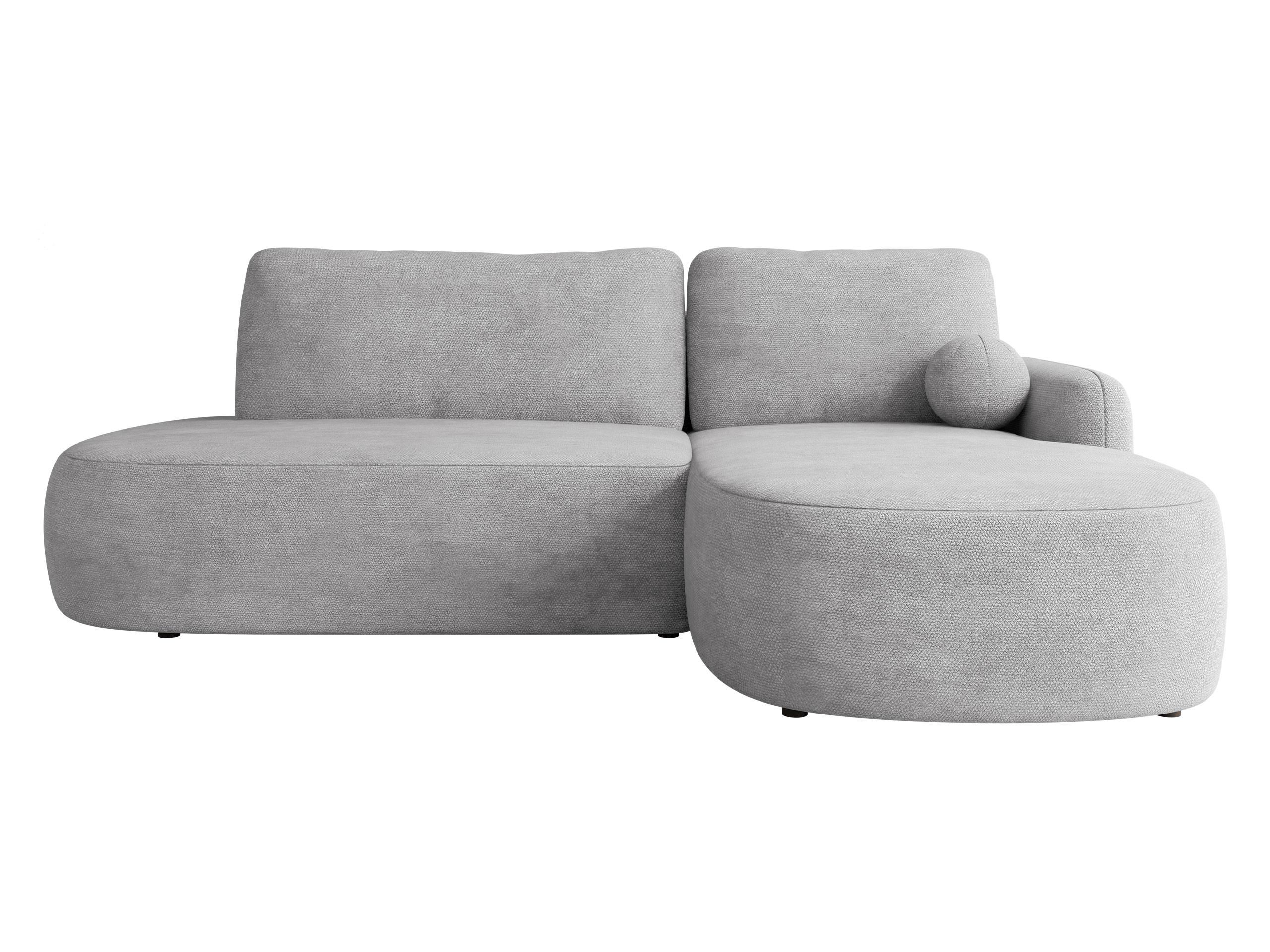 ECKSOFA Loridu O, Seite: Rechts - Schwarz/Grau, Holz/Kunststoff (274/174cm) - MIRJAN24