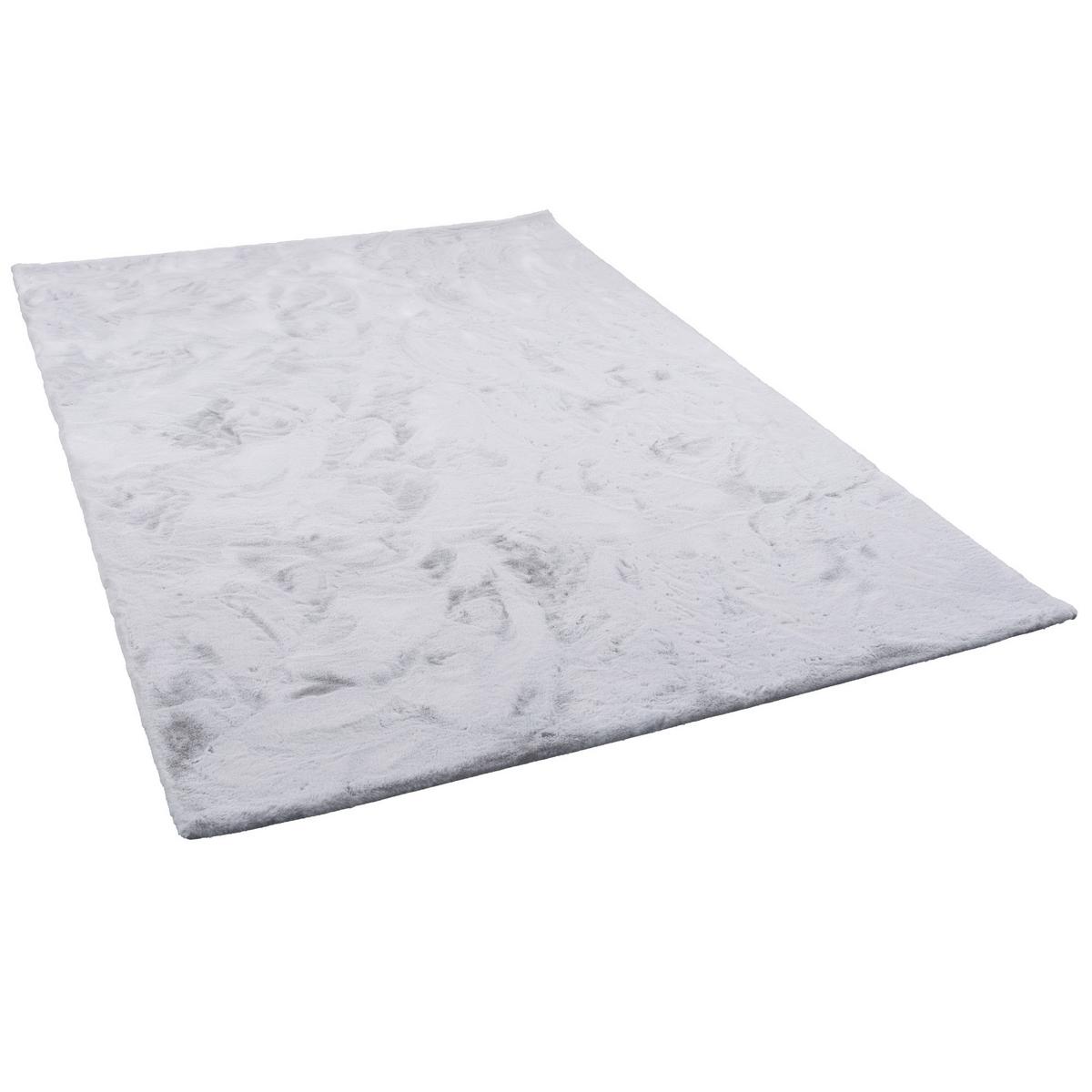 FELLTEPPICH LUXUS SUPER SOFT PLUSH - Hellgrau, Textil (160/230cm) - Pergamon