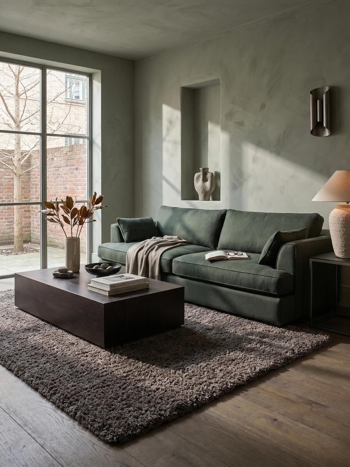 HOCHFLORTEPPICH RHEIN, einfarbig, aus Polypropylen, Taupe, 100 x 200 cm - Braun, Textil (100/200cm) - KADIMA DESIGN