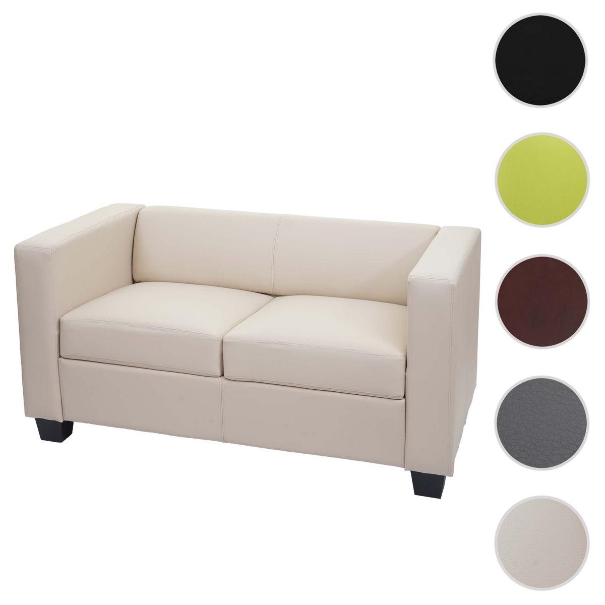 2-SITZER-SOFA Beige - Beige/Creme, Textil (137/70/75cm) - MCW