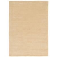 WOLLE NATUR TEPPICH GABBEH MAYA EINFARBIG - Creme, Textil (90/160cm) - Pergamon