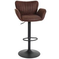 BARHOCKER Dunkelbraun - Dunkelbraun, Textil (50/110/45cm) - MCW