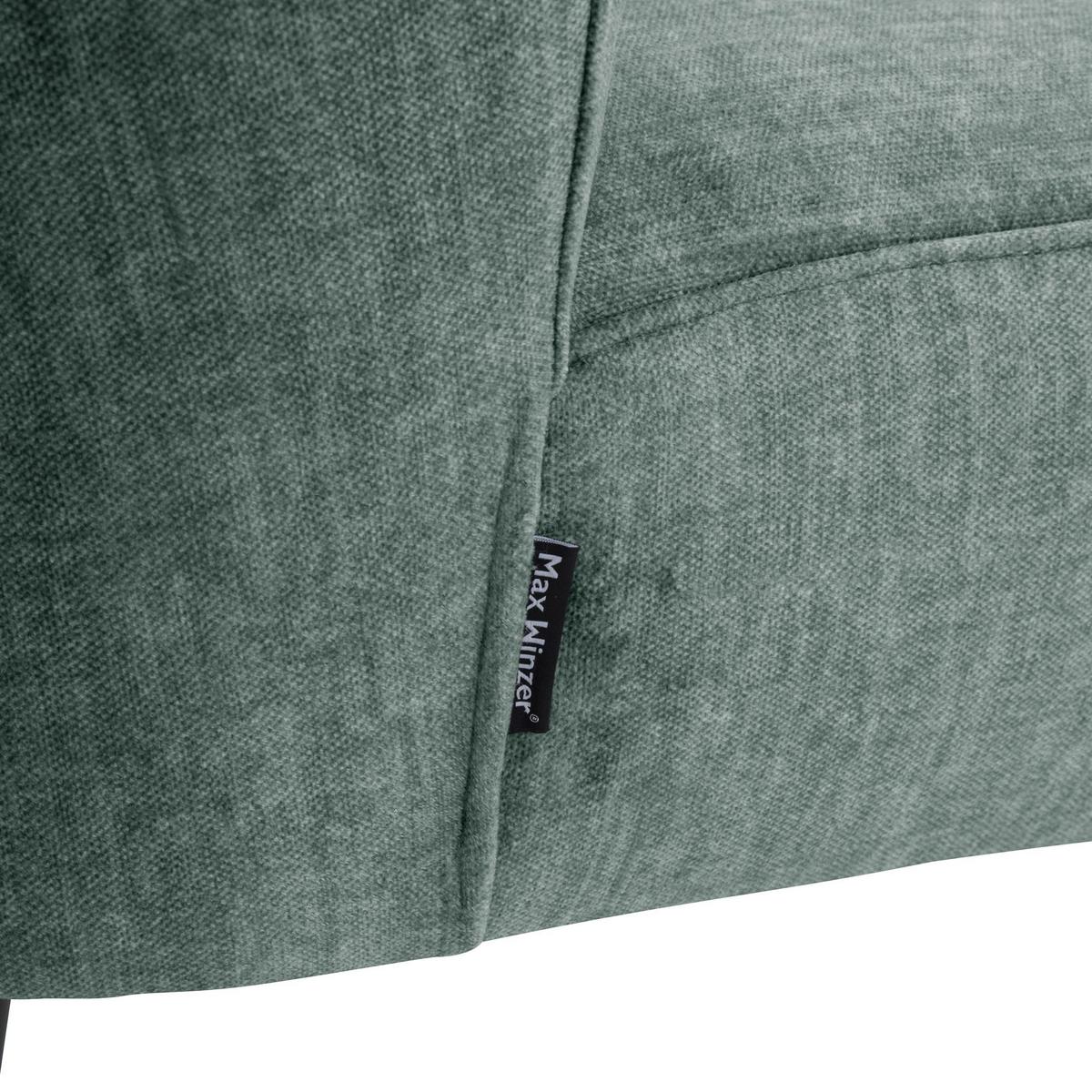 POLSTERSESSEL Kassi Samtvelours petrol - Petrol, Kunststoff (68/80/69cm) - 58aufmkessel