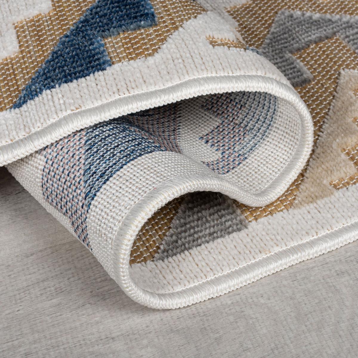 OUTDOORTEPPICH Waschbar LAGAN, orientalisch, Beige, 80 x 230 cm - Beige, Textil (80/230cm) - KADIMA DESIGN
