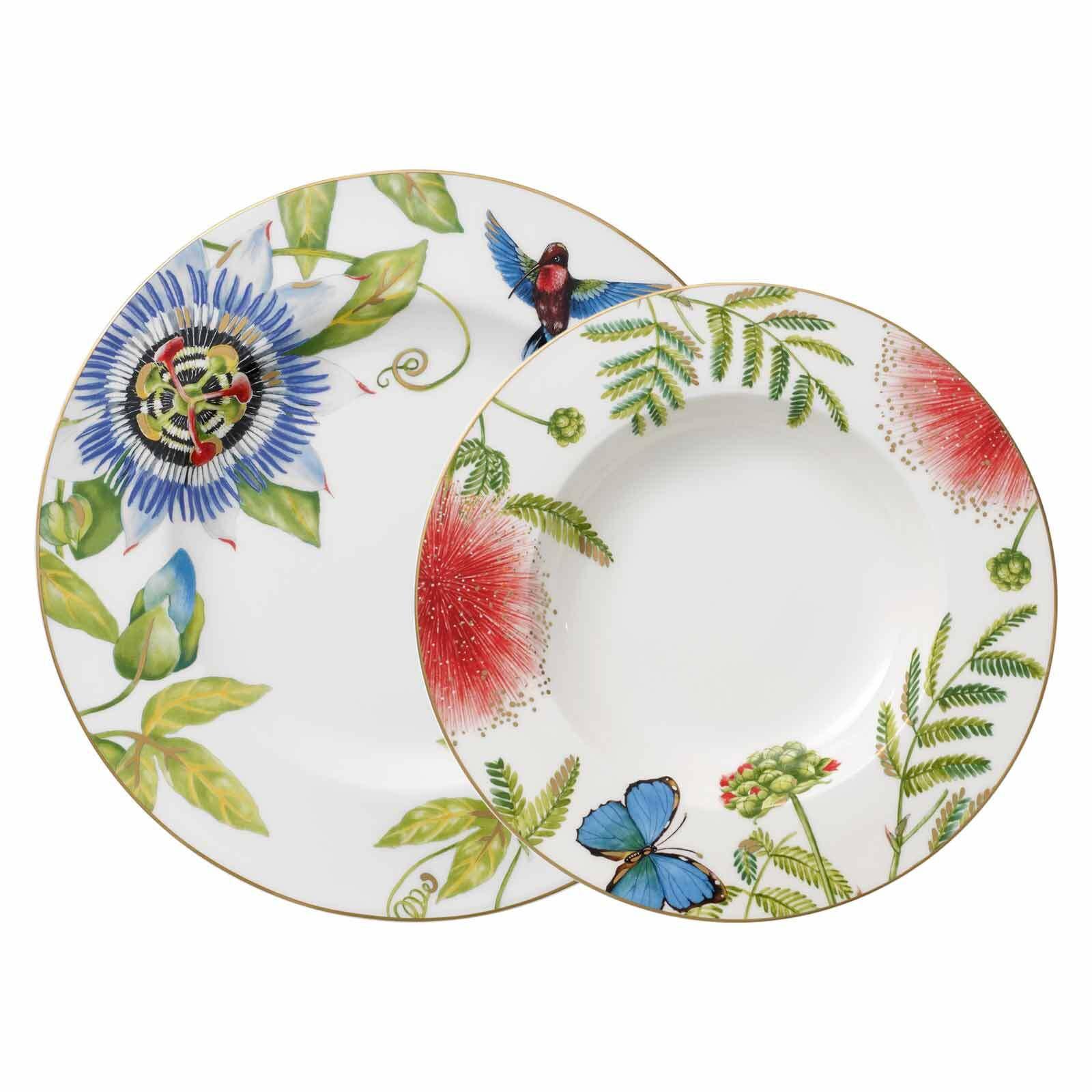 TAFELSERVICE Amazonia bunt 12-tlg. - Multicolor, Keramik (2/2/2cm) - Villeroy & Boch