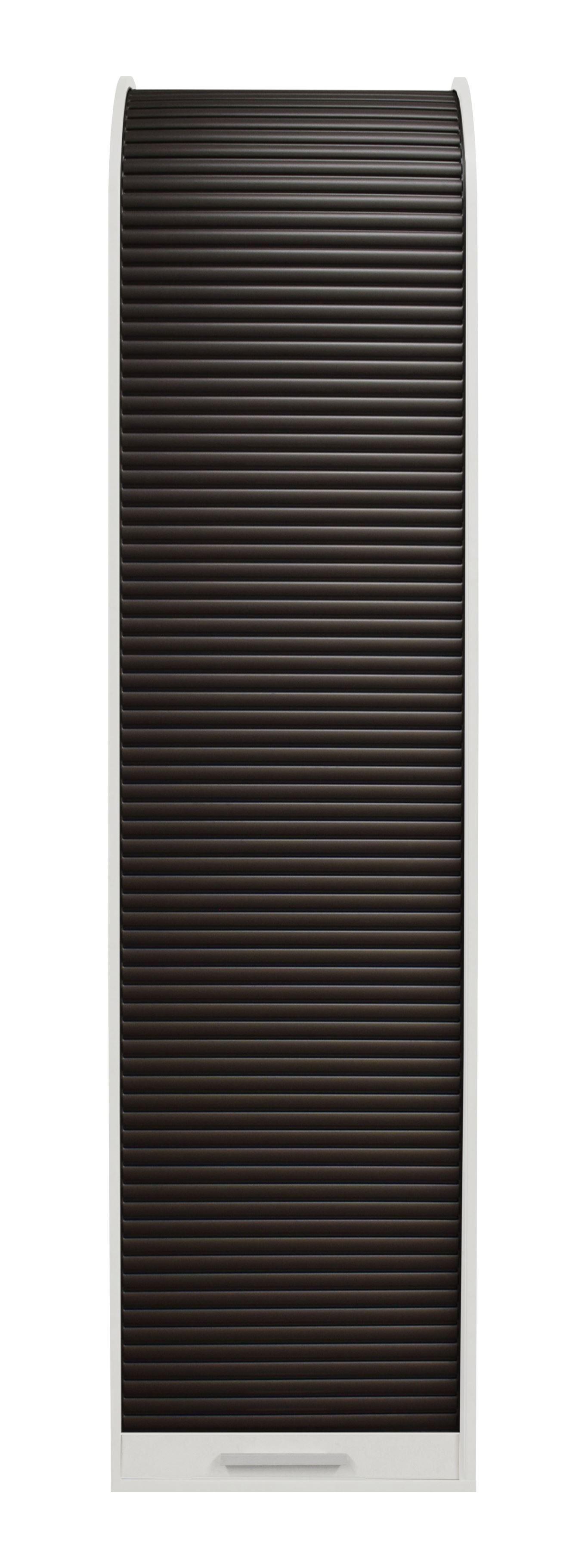 JALOUSIESCHRANK Eadi 46 x 44 x 192 Rollladenschrank Weiß Matt Lack/Graphit - Graphitfarben/Weiß, Holz (46/192/44cm) - 58aufmkessel