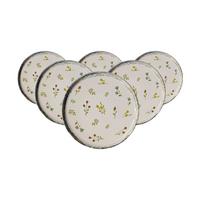 DESSERTTELLER Viola bunt ø 19,5 cm 6er Set - Multicolor, Keramik (19.5cm) - Ritzenhoff Breker