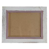 BILDERRAHMEN SHABBY-LOOK rechteckig Kiefer Weiß Dekor - Weiß, Holz (24/19cm) - MCW
