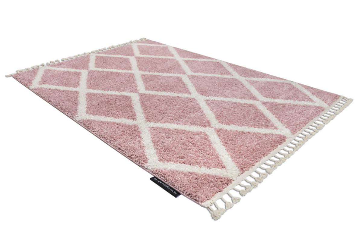 TEPPICH Berber 180/270 cm - Pink, Textil (180/270cm) - rugsX