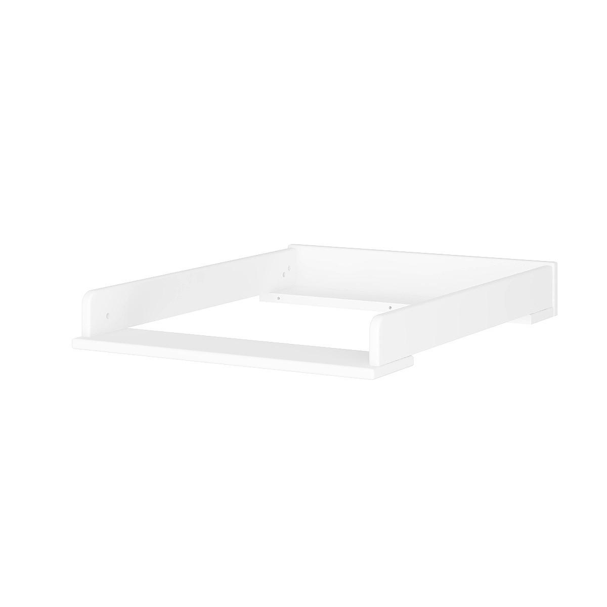 WICKELAUFSATZ Royal Weiß - Weiß, Holzwerkstoff (60/8/76cm) - Petits-meubles