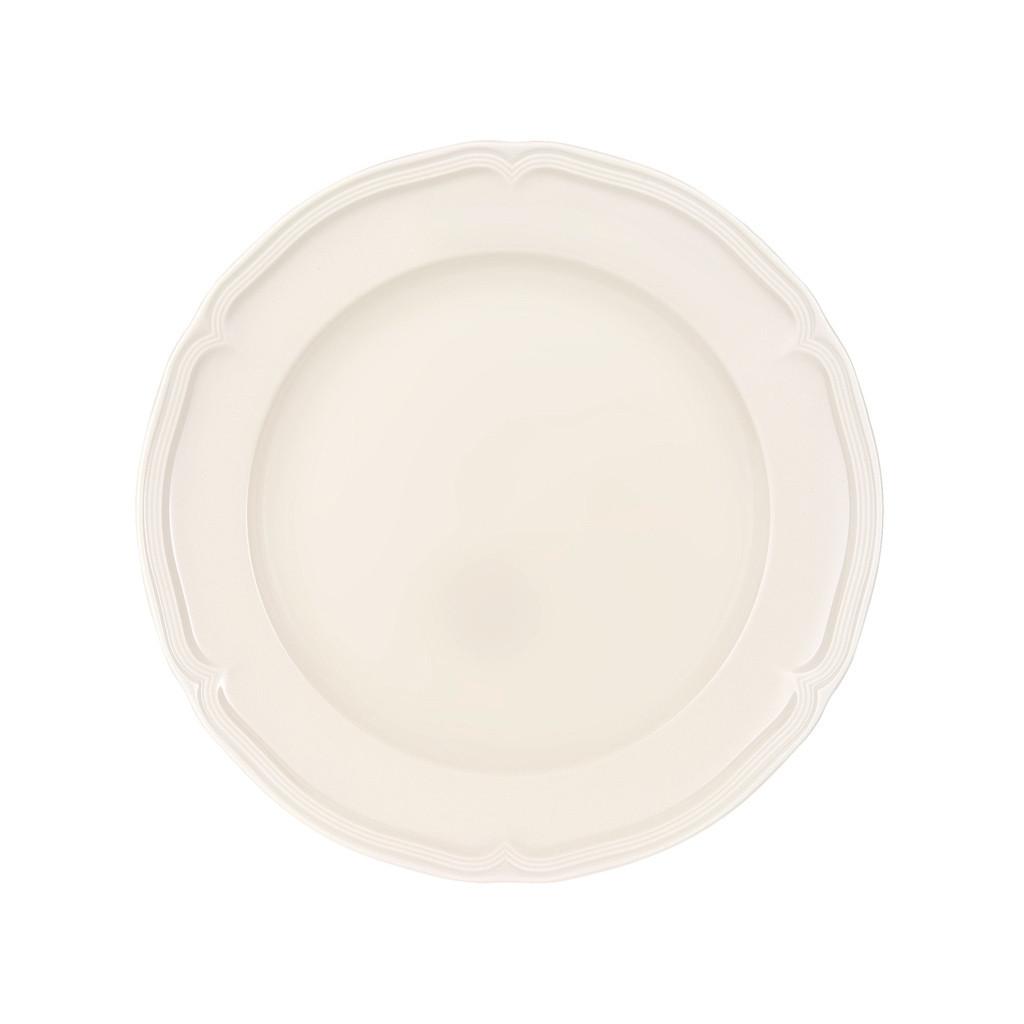 SPEISETELLER Manoir weiß ø 26,7 cm - Weiß, Keramik (26.7cm) - Villeroy & Boch