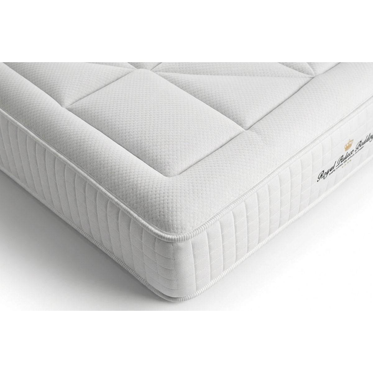 MATRATZE Windsor Taschenfederkern und Memory-Schaum 80 x 200 cm h1 - Weiß, Textil (80/200cm) - ROYAL PALACE BEDDING