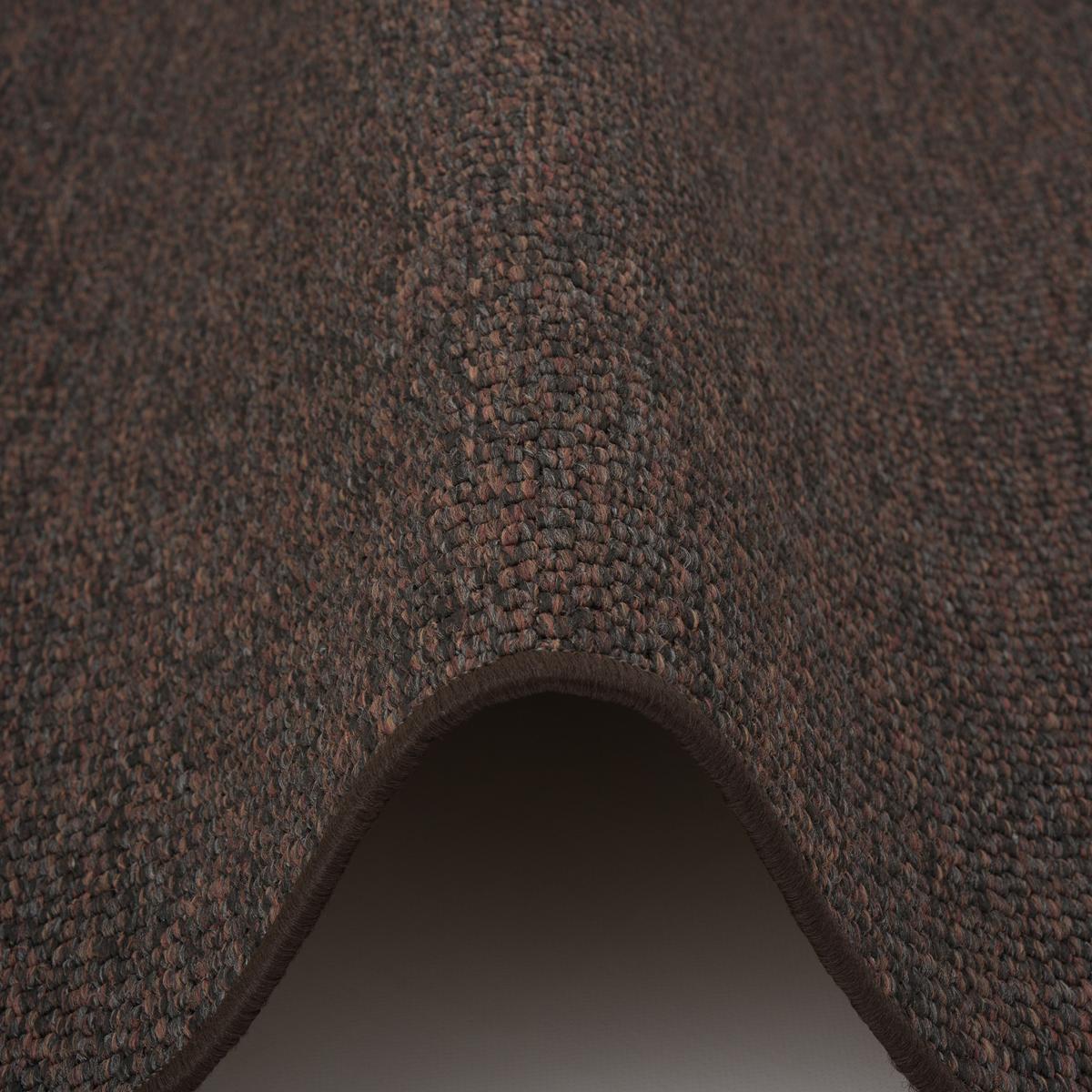 FLACHGEWEBE NATUR TEPPICH BENTZON - Dunkelbraun, Textil (80/320cm) - Snapstyle
