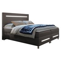 BOXBETT Enter LED - H3 - Grau, Holz (140/200cm) - MIRJAN24