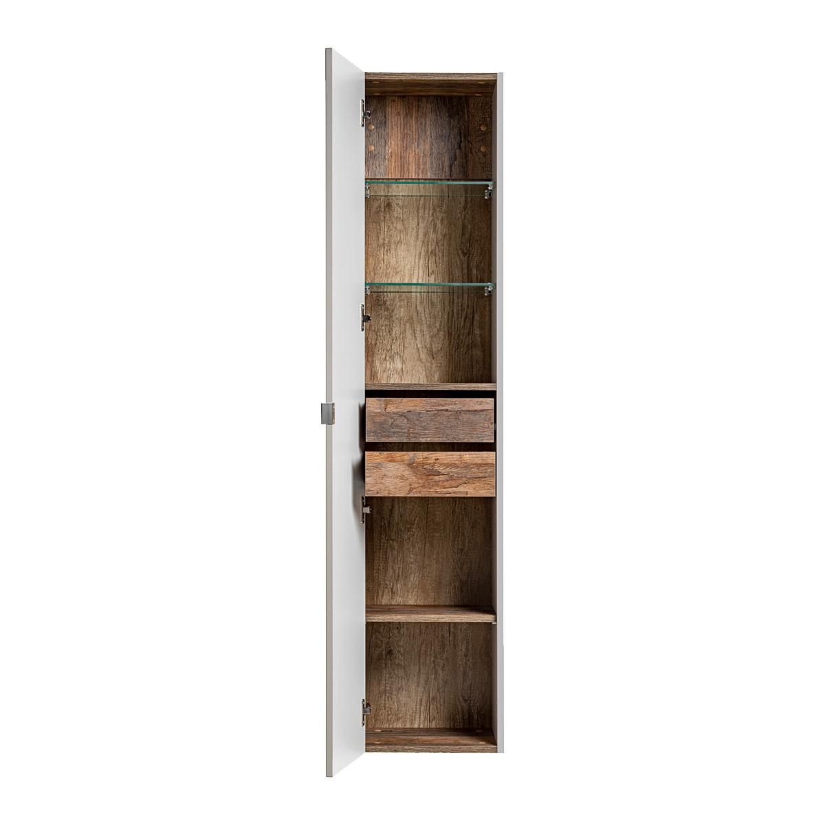 HÄNGESÄULE Éros Taupe - Taupe, Holzwerkstoff (35/160/33cm) - Petits-meubles