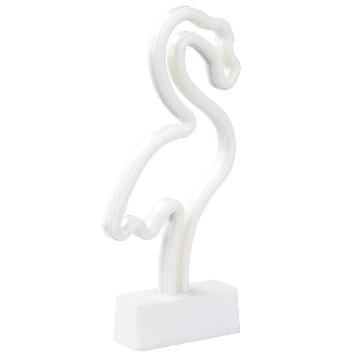 NEONLICHT LED Dekofigur mehrfarbig 3er Set MABEL - Multicolor, Kunststoff (10/20/27cm) - Beliani