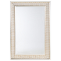WANDSPIEGEL gold rechteckig 60/90 cm Cassis - Silberfarben/Goldfarben, Kunststoff (60/90/4cm) - Beliani