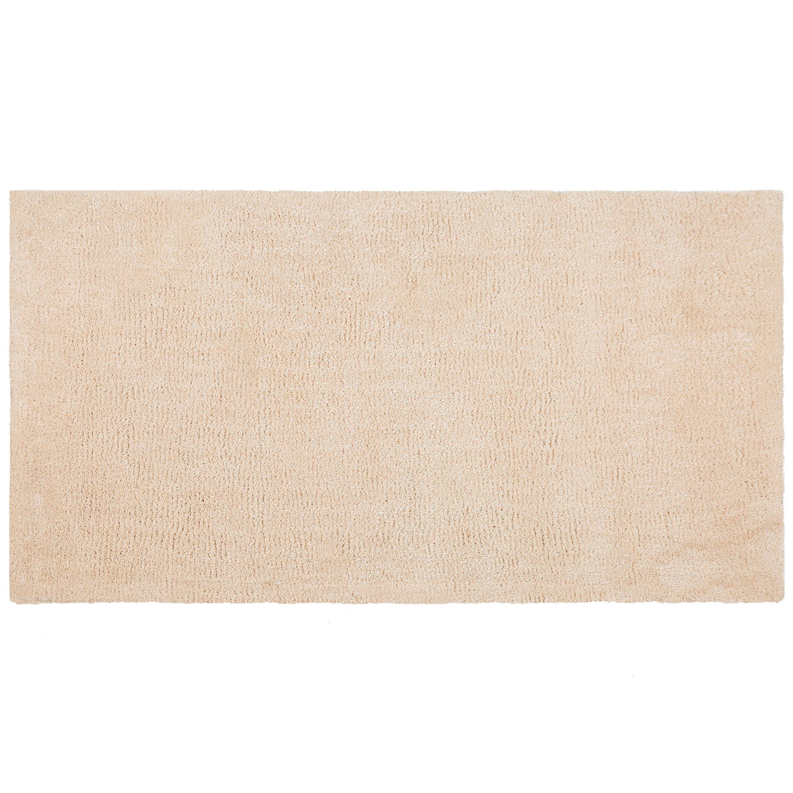 SHAGGY-TEPPICH Demre 150/80 cm - Beige, Kunststoff (80/150cm) - Beliani