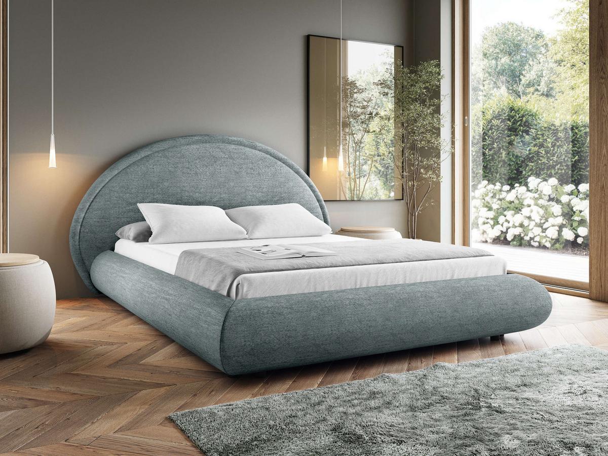 POLSTERBETT Otis - Grau, Holz/Textil (160/200cm) - MIRJAN24