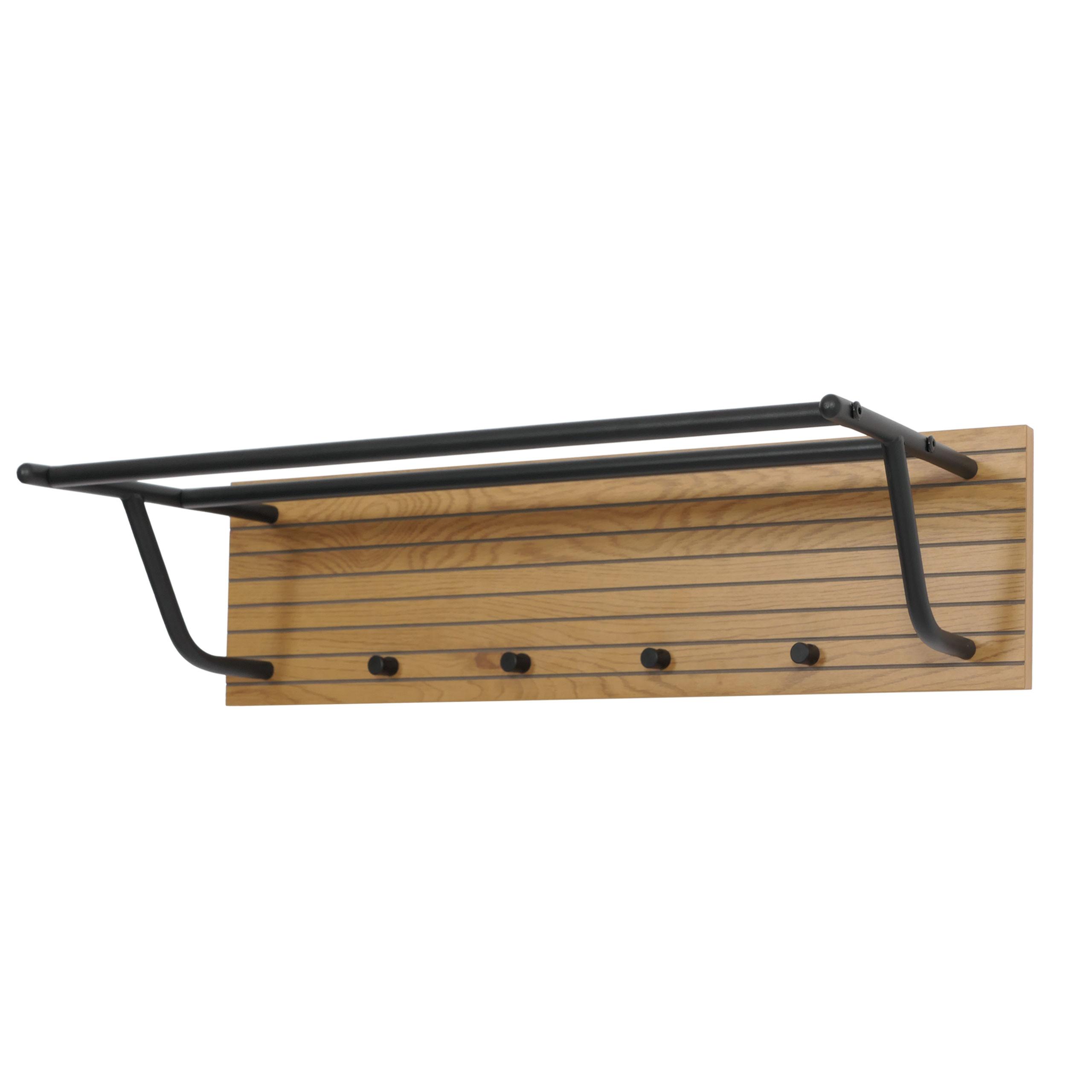 WANDGARDEROBE Braun - Braun, Holz (80/20/27cm) - MCW