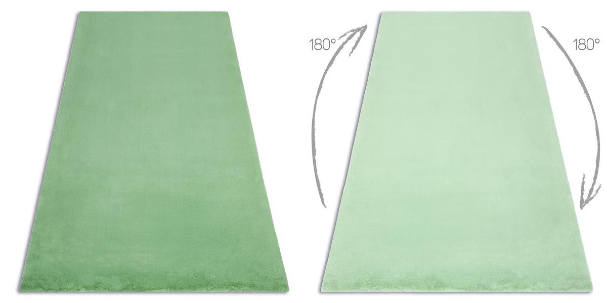 TEPPICH Bunny 80/150 cm - Pastellgrün, Textil (80/150cm) - rugsX