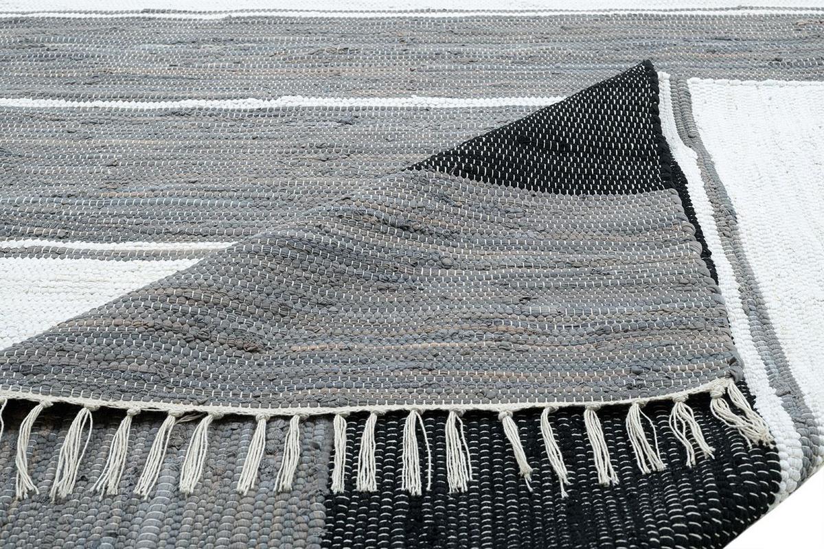 FLECKERLTEPPICH Happy Design 160x230 cm - Schwarz, Textil (160/230cm) - THEKO