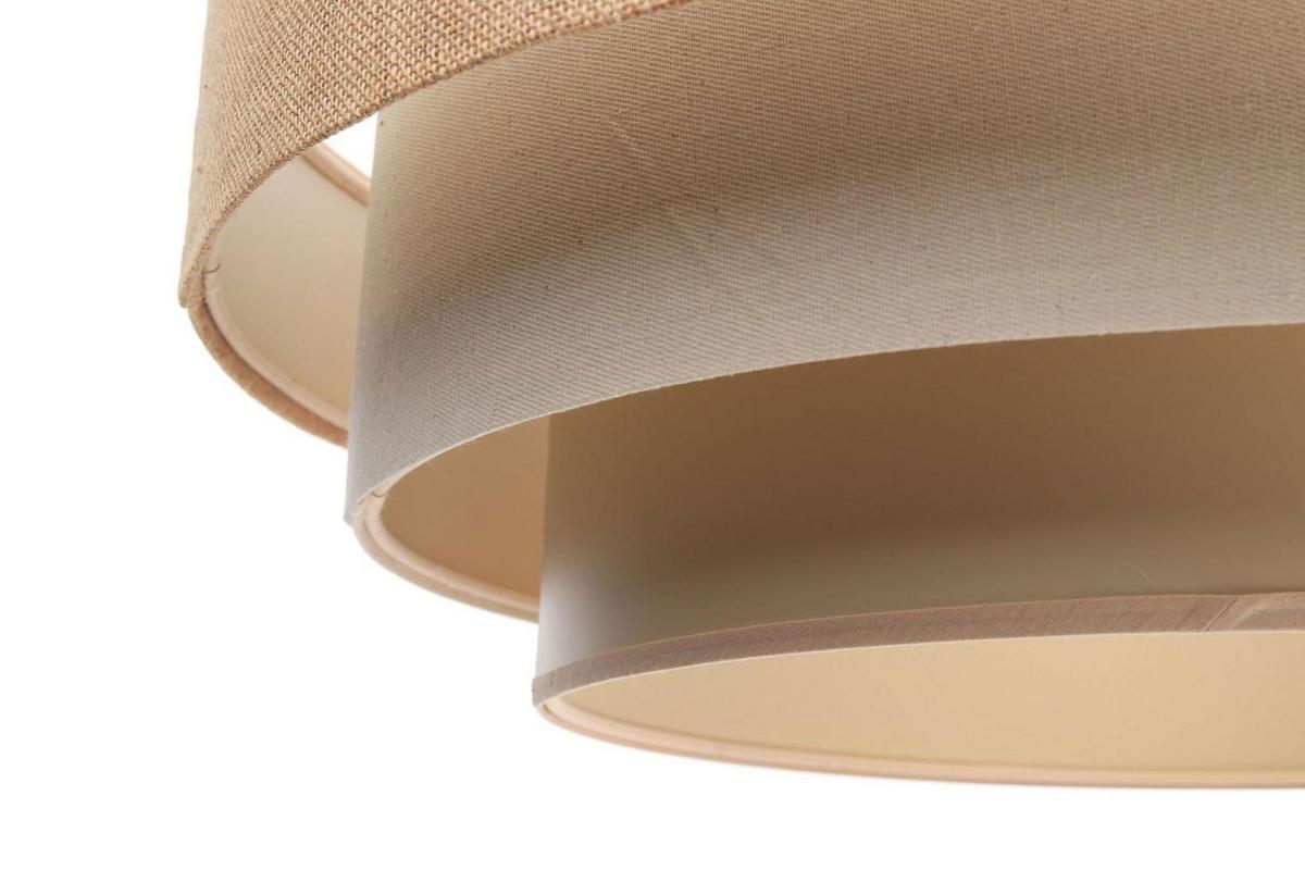 HÄNGELEUCHTE Beige 60/20 cm - Beige, Kunststoff (60/1.9/20cm) - ONZENO
