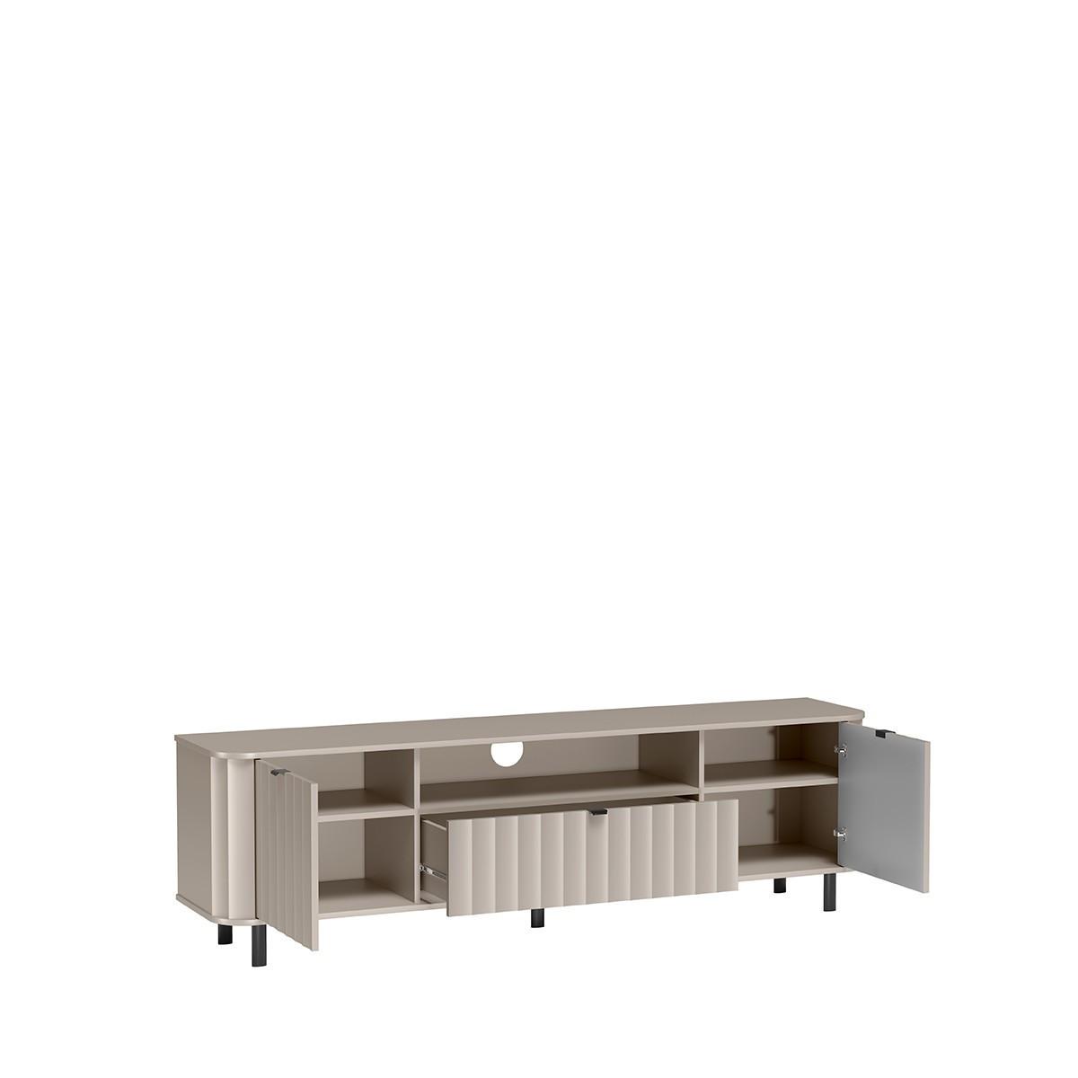 LOWBOARD MODERNO 196/57/40,5 cm, Beige - Beige, Holzwerkstoff (196/57/40.5cm) - MASSENO