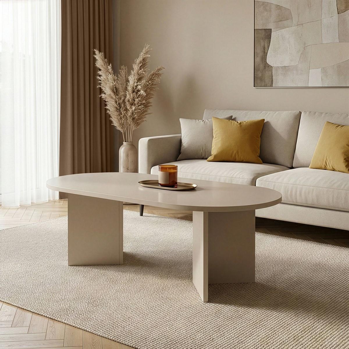 COUCHTISCH - iris 119/60/39,8 cm - Kaschmir, Holzwerkstoff (119/60/39.8cm) - Calicosy