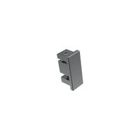 ENDSTÜCKE FÜR GARDINENSTANGEN 14x35 mm, Paxo Chrom, Packung 2 Stück - Chromfarben, Metall (1.5/3.4/3.4cm) - INTERDECO
