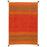 NATUR TEPPICH KELIM NAVARRO - Terracotta, Textil (70/140cm) - Pergamon