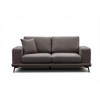 SOFA MEDIOLANE 2,5-Sitzer, braun - Braun, Holzwerkstoff/Textil (203/87/96cm) - Wozimo