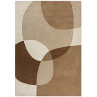 WOLLTEPPICH AIRE, abstrakt, aus Wolle, Bunt, 120 x 170 cm - Beige, Textil (170/120cm) - KADIMA DESIGN