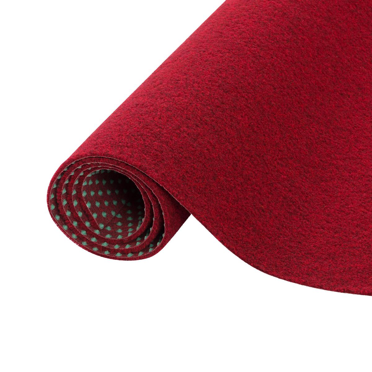 KUNSTRASEN RASENTEPPICH MIT NOPPEN KINGSTON - Rot, Textil (200/400cm) - Snapstyle