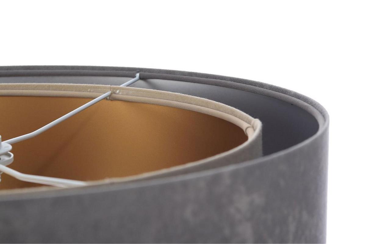 HÄNGELEUCHTE Grau 50/23 cm - Beige, Kunststoff (50/1.3/23cm) - ONZENO