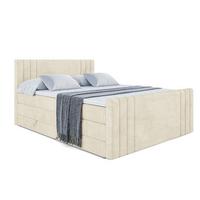 BOXSPRINGBETT IDRIKO-Z KING - 140x200 - H3/H4 - Beige - Beige, Holzwerkstoff (140/200cm) - ALTDECOR