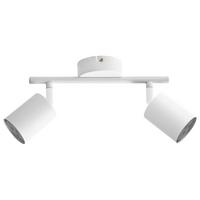 STRAHLER Weiß Nyando - Weiß, Metall (8/26/16cm) - Beliani