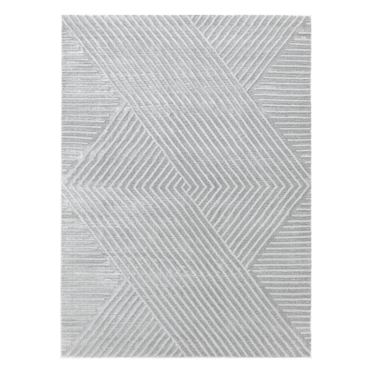 TEPPICH Balance 120/170 cm - Grau, Textil (120/170cm) - rugsX