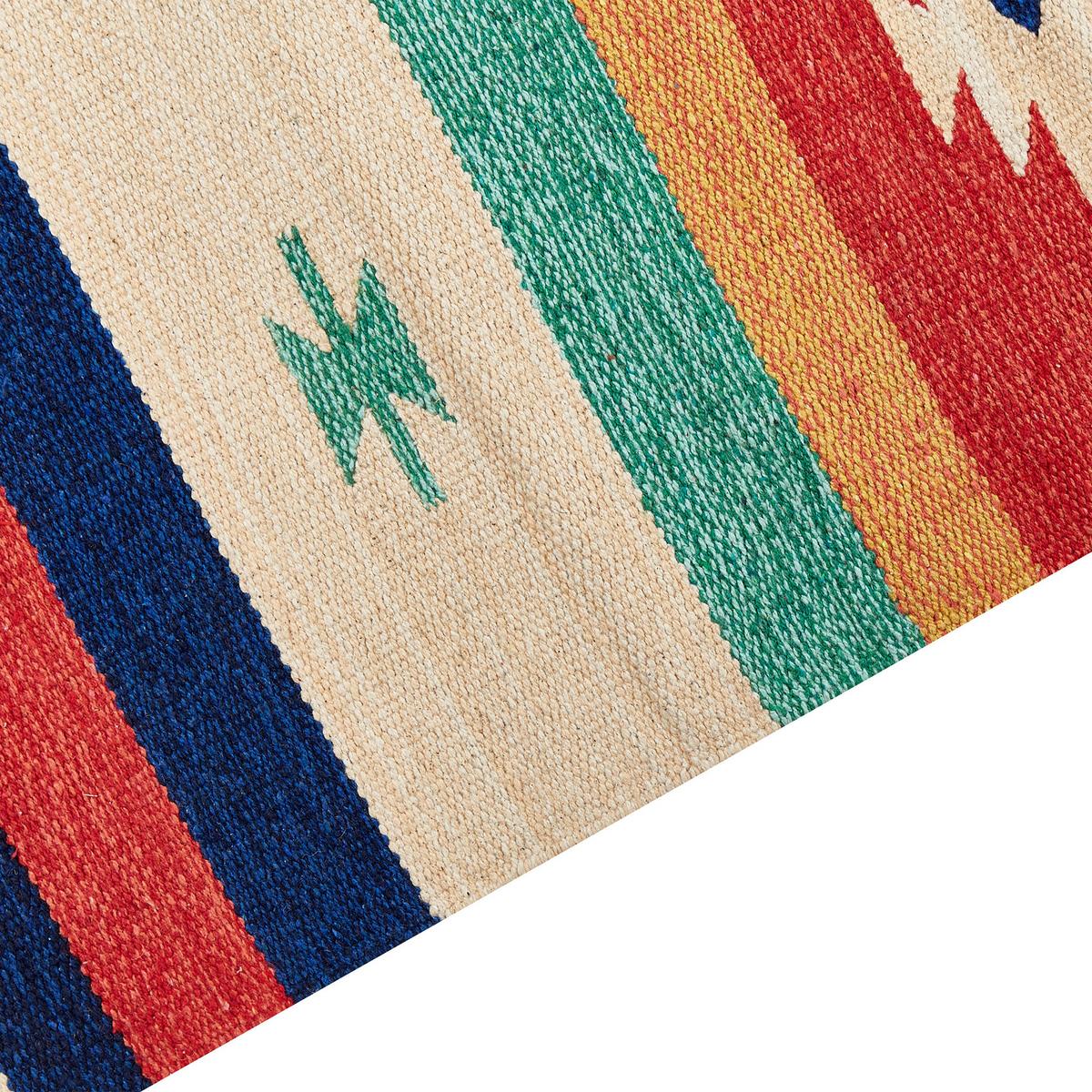 KELIM-TEPPICH Margara 200/140 cm - Multicolor, Textil (140/200cm) - Beliani