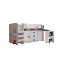 HOCHBETT 203,3/106,6/125 - Blau/Weiß, Holz (90/200cm) - MÖBEL KRYSPOL