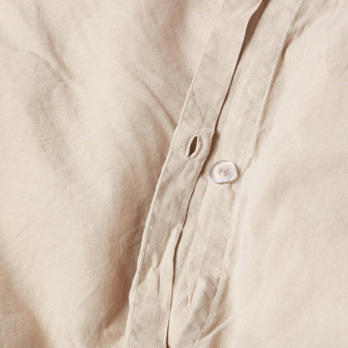KISSENBEZUG Leinen für V-Form-Kissen - Beige, Textil (38/76cm) - Homescapes