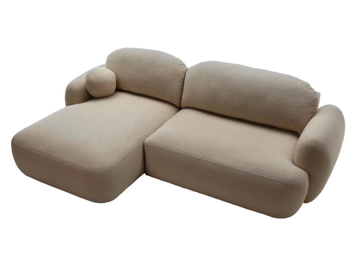 ECKSOFA Mayo, Seite: Links - Schwarz/Braun, Holz/Kunststoff (275/175cm) - MIRJAN24