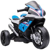 KINDER Elektro-Motorrad Kindermotorrad 6V Elektrofahrzeug Elektro-Dreirad Blau - Blau, Kunststoff (82.5/42/54cm) - HOMCOM