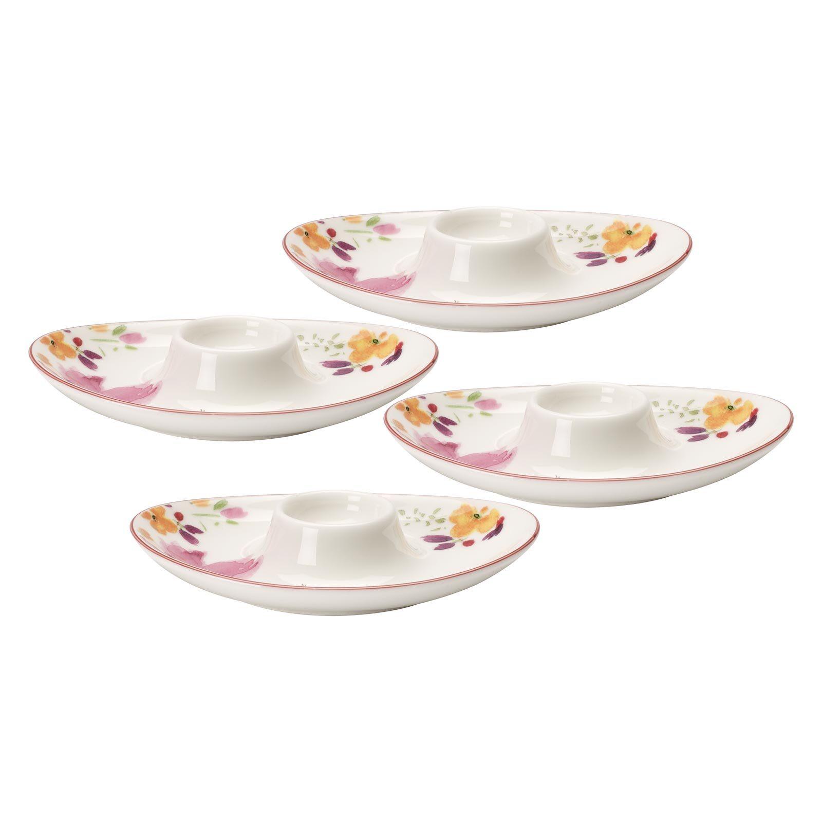 EIERBECHER Mariefleur Basic bunt 4er Set - Multicolor, Keramik (2/2/2cm) - Villeroy & Boch