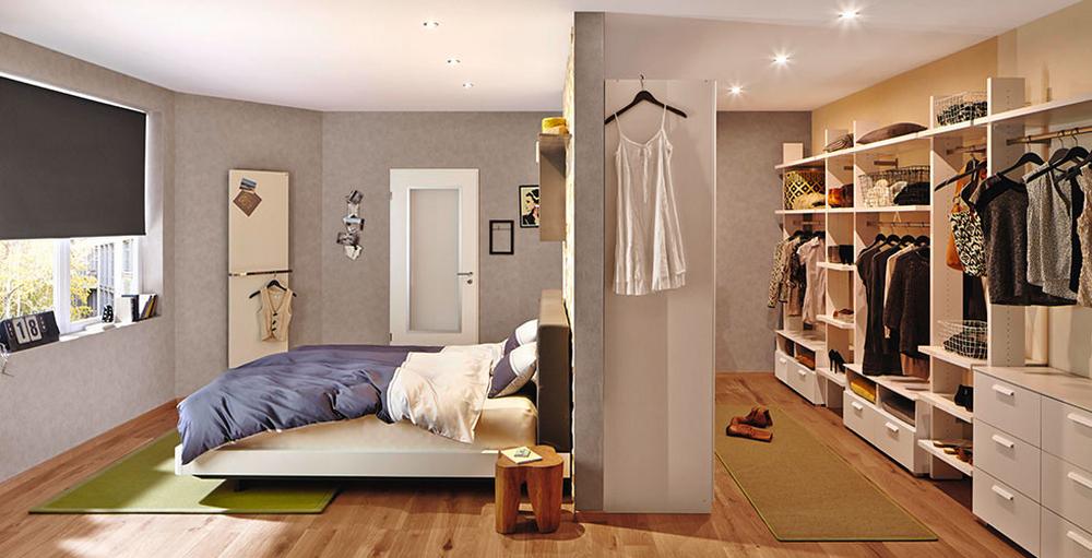 Wer träumt nicht von einem eigenen begehbaren Kleiderschrank? Wir