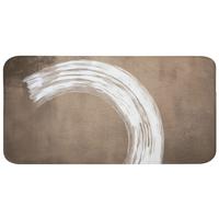 BADEMATTE Farbe - Braun - Japandi 120x60 cm - Mokka, Textil (120/60cm) - OnlyWow