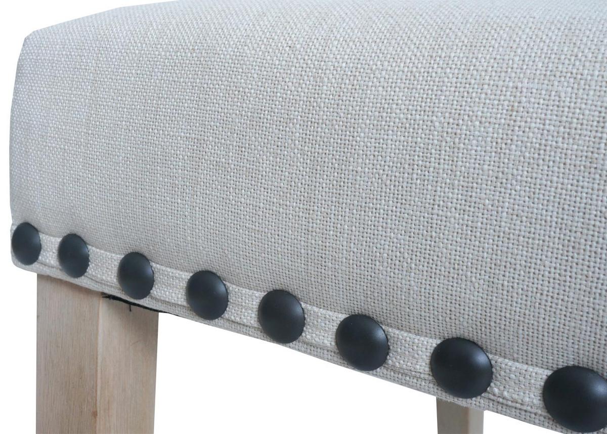 ESSZIMMERSTUHL Weiß - Weiß, Textil (45/100/60cm) - MCW