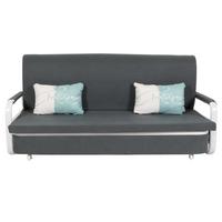 SCHLAFSOFA Anthrazit - Dunkelgrau/Anthrazit, Textil (190/71/185cm) - MCW