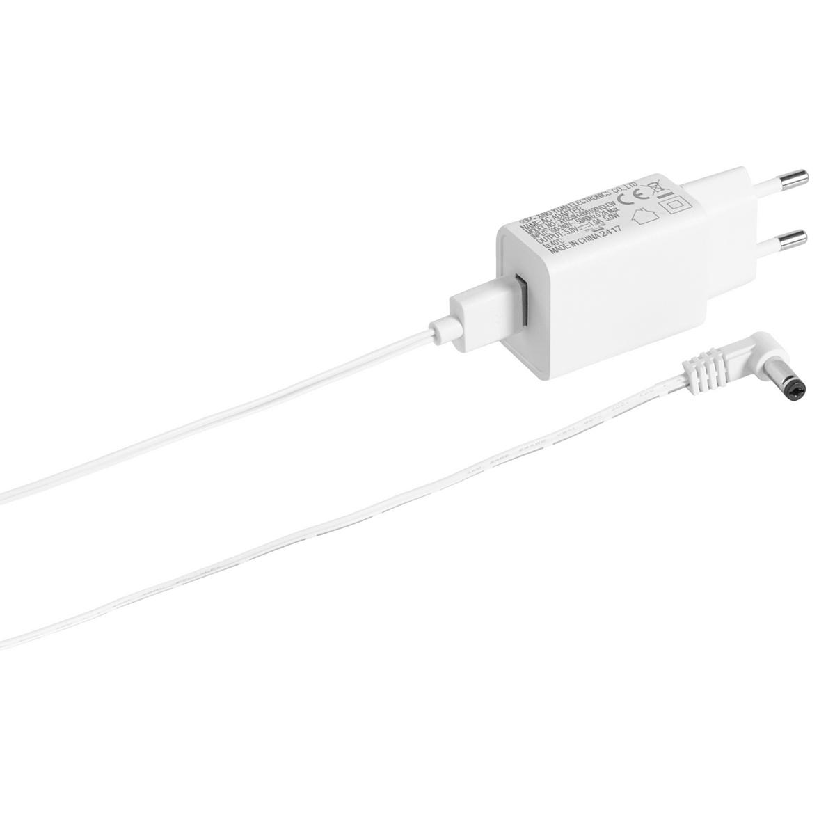 LED Outdoor Tischlampe mit Fernbedienung Weiß Glenns - Weiß, Kunststoff (42/42/28cm) - Beliani